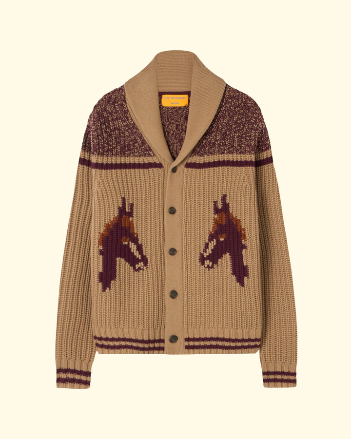 Rodeo Cardigan | Camel Combo