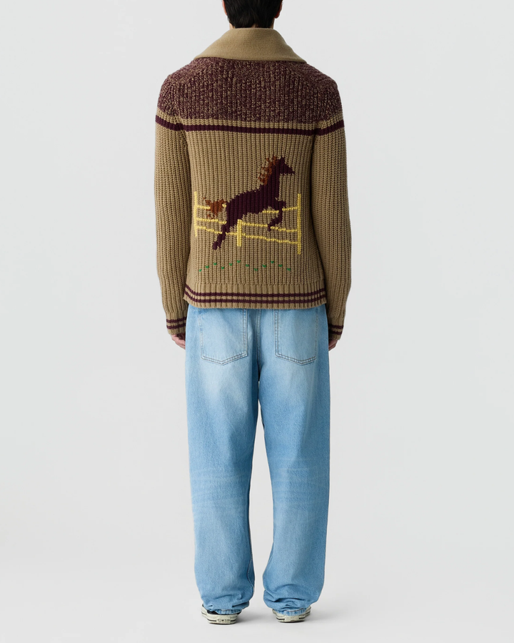 Rodeo Cardigan | Camel Combo