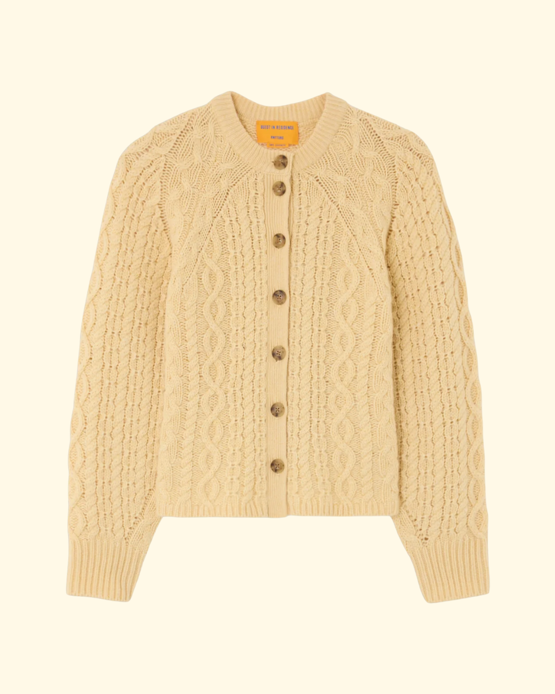 Cable Sculpted Cardigan | Butter