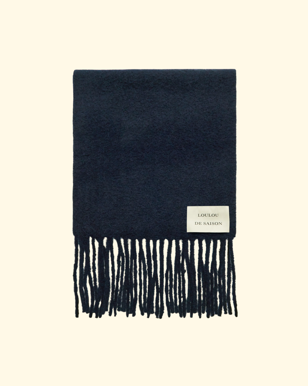 Santo Alpaca Scarf | Navy