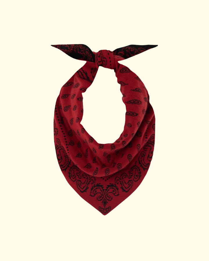 The Wild Rag | Carmine/ Black