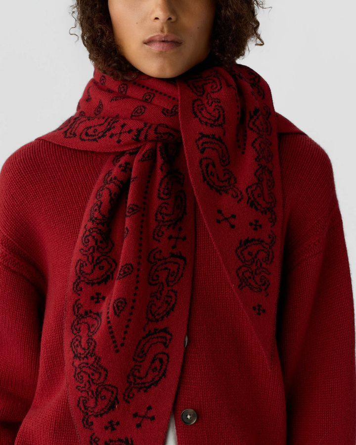The Wild Rag | Carmine/ Black