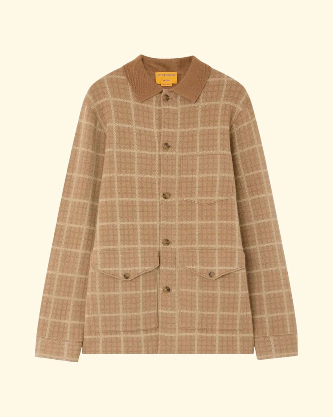 Tartan Industry Jacket | Camel Combo