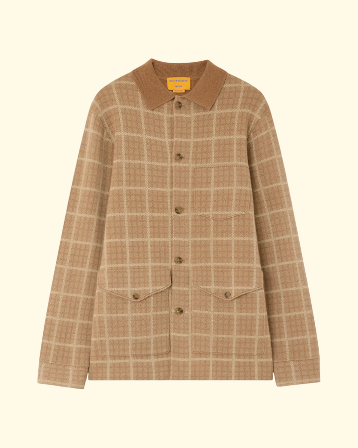 Tartan Industry Jacket | Camel Combo