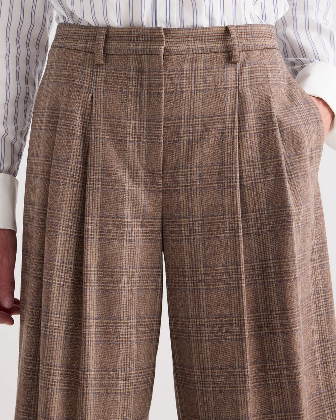 Avery Pant | Brown Multi
