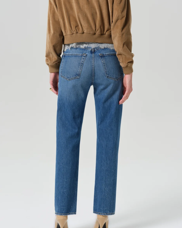 90s French High Rise Straight | Pastis