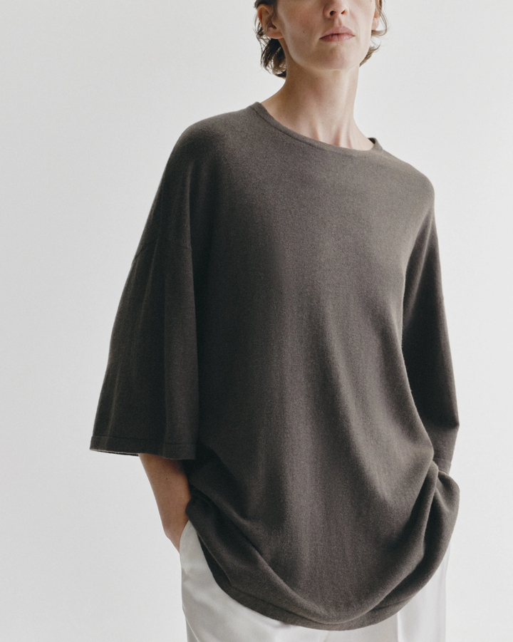 Agnette Sweater | Deep Walnut