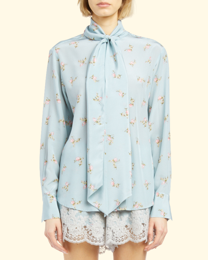 Spano Shirt | Fantasia Azzurro