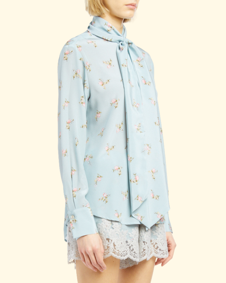 Spano Shirt | Fantasia Azzurro