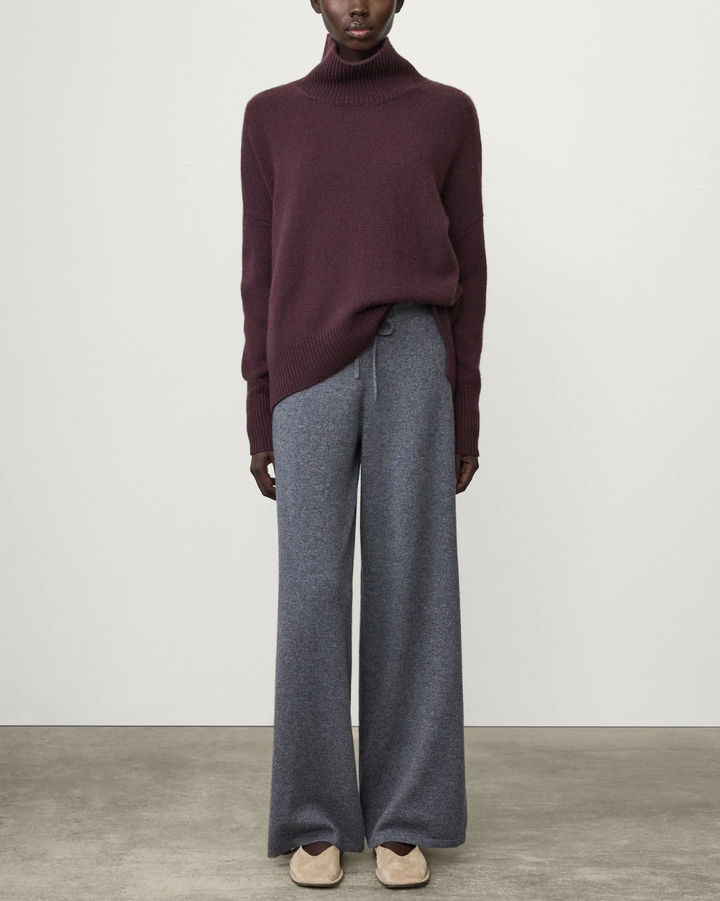 Heidi Sweater | Deep Plum