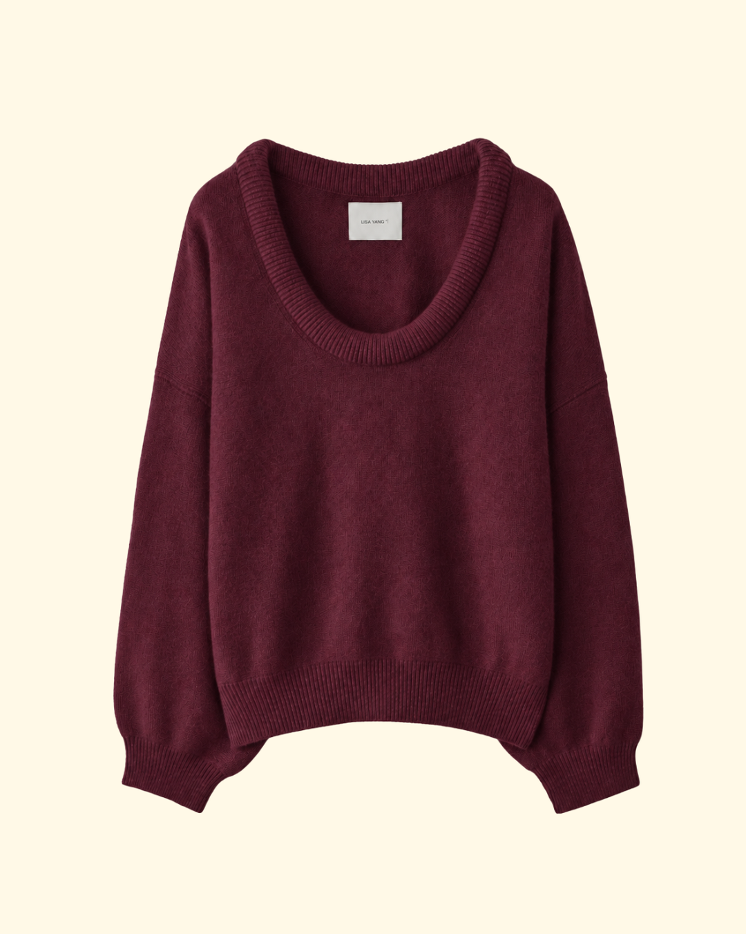 Doria Sweater | Deep Plum