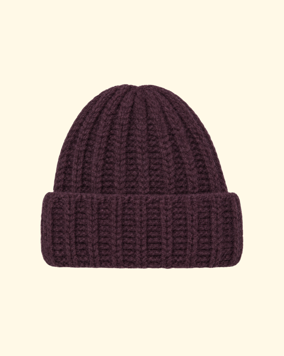 Beatris Beanie | Deep Plum