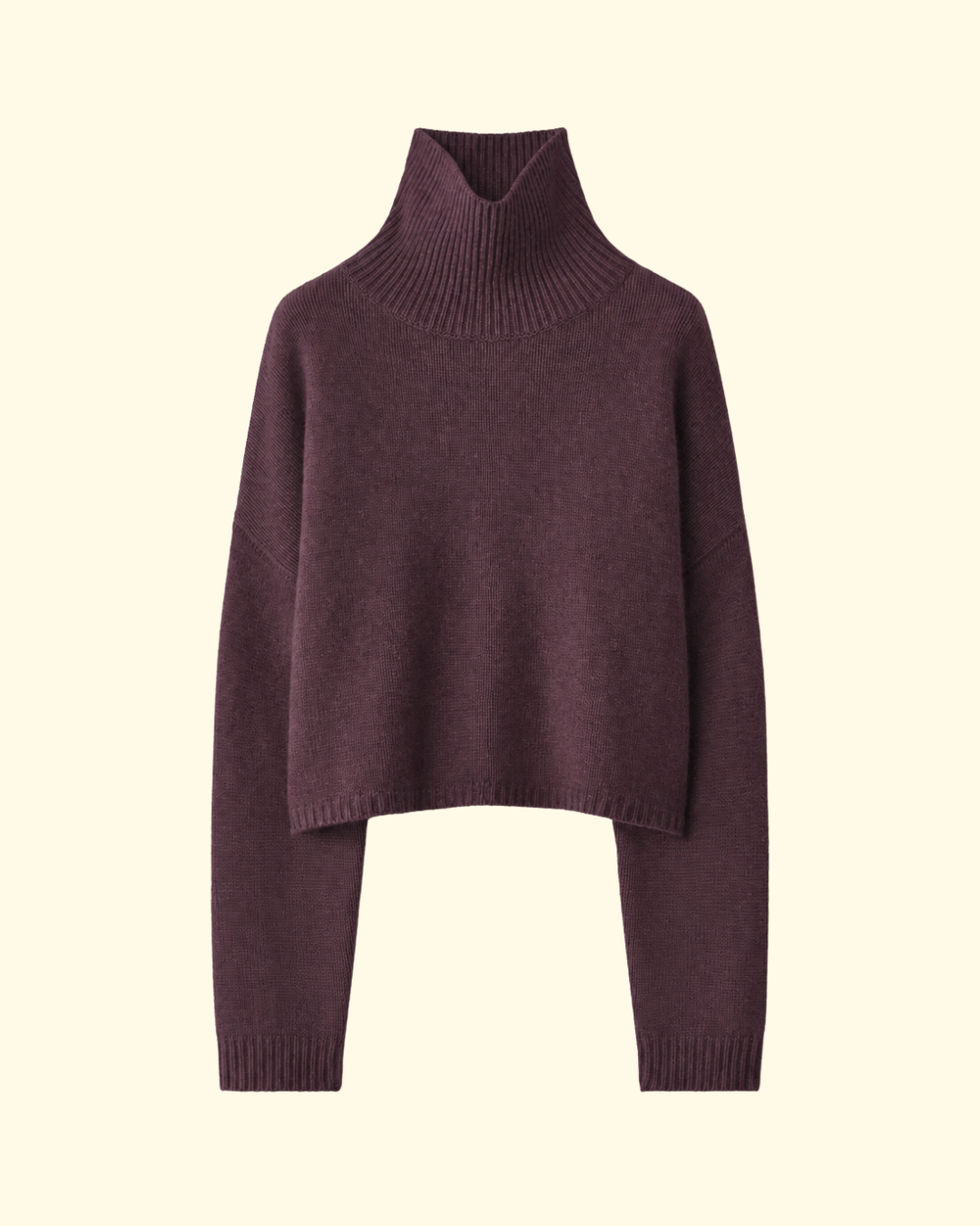Zerlina Sweater | Deep Plum