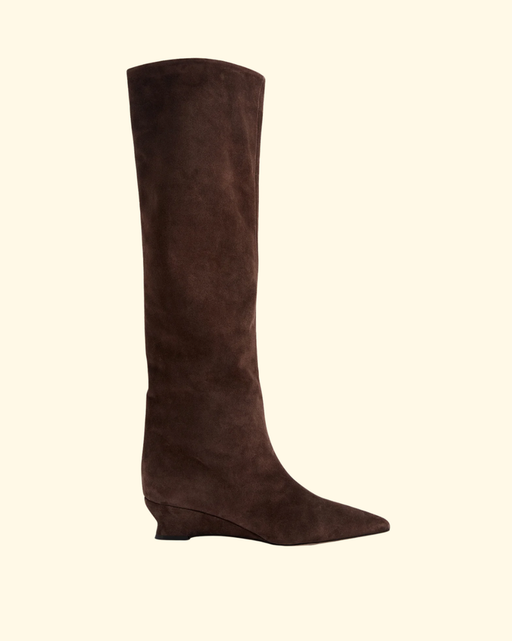 Camille Tall Boot | Chocolate