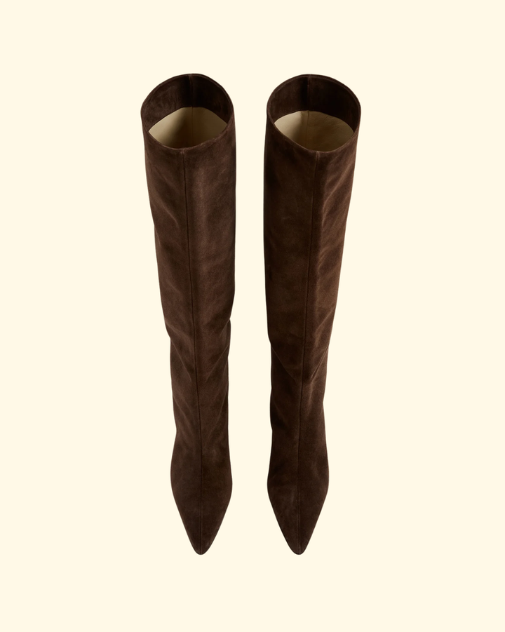Camille Tall Boot | Chocolate
