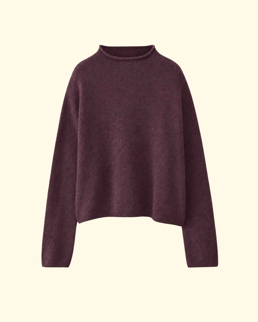 Sandy Sweater | Deep Plum