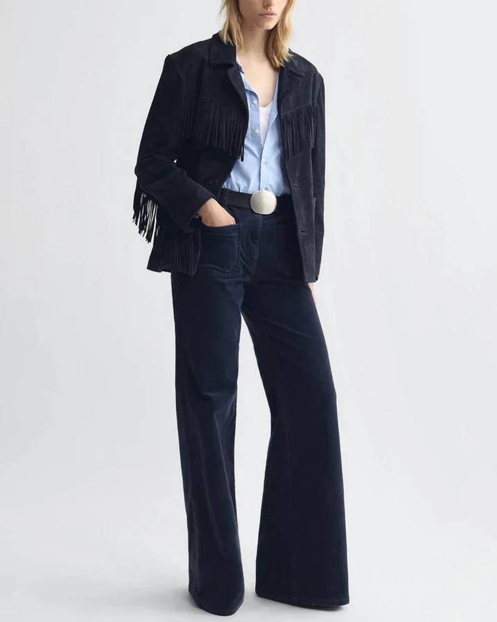Florence Pant | Service Blue