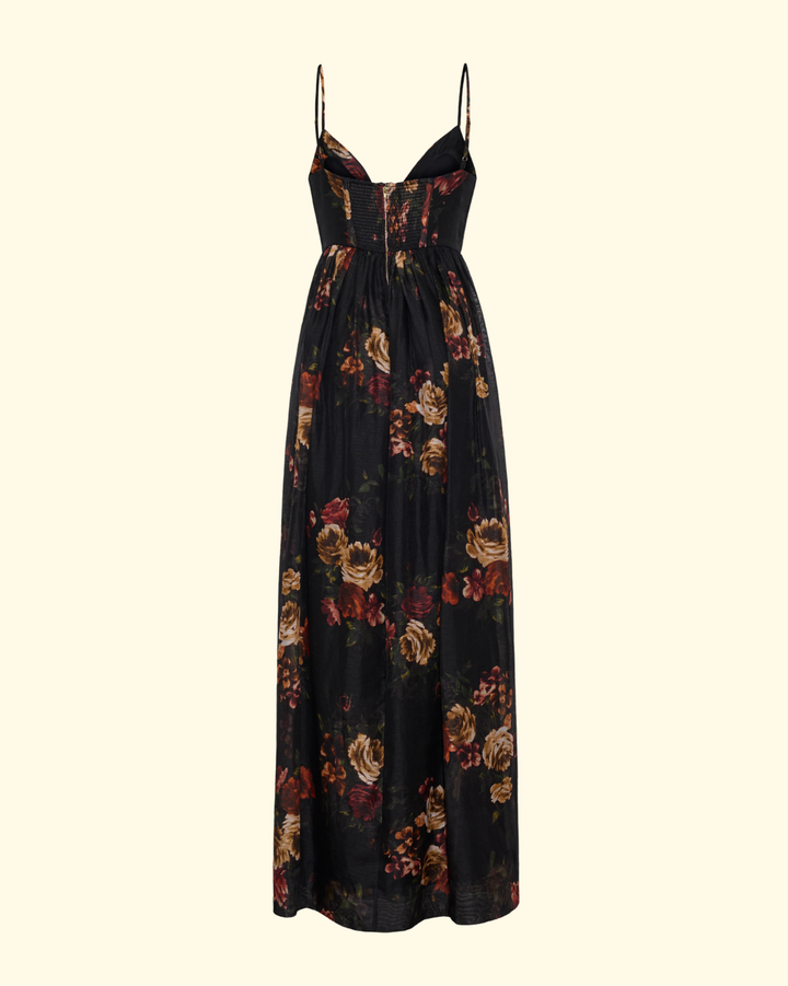 Pero Gown Dress | Ariana Flora Black