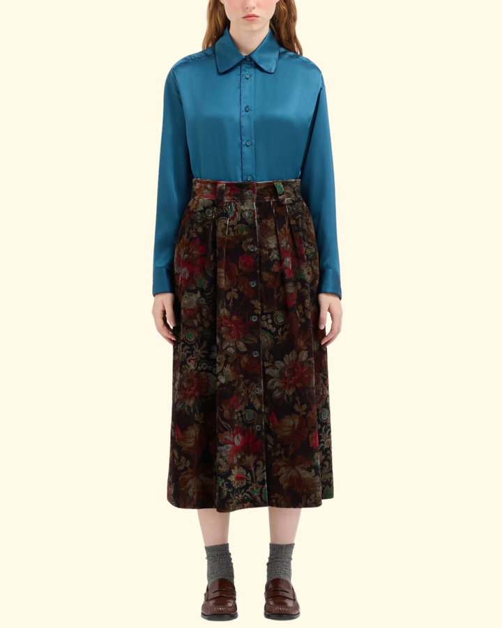 Gridox Skirt | Kilim Di Tabacco