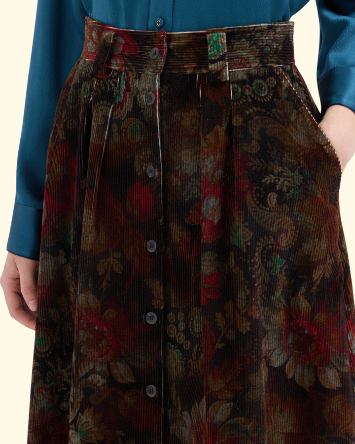 Gridox Skirt | Kilim Di Tabacco