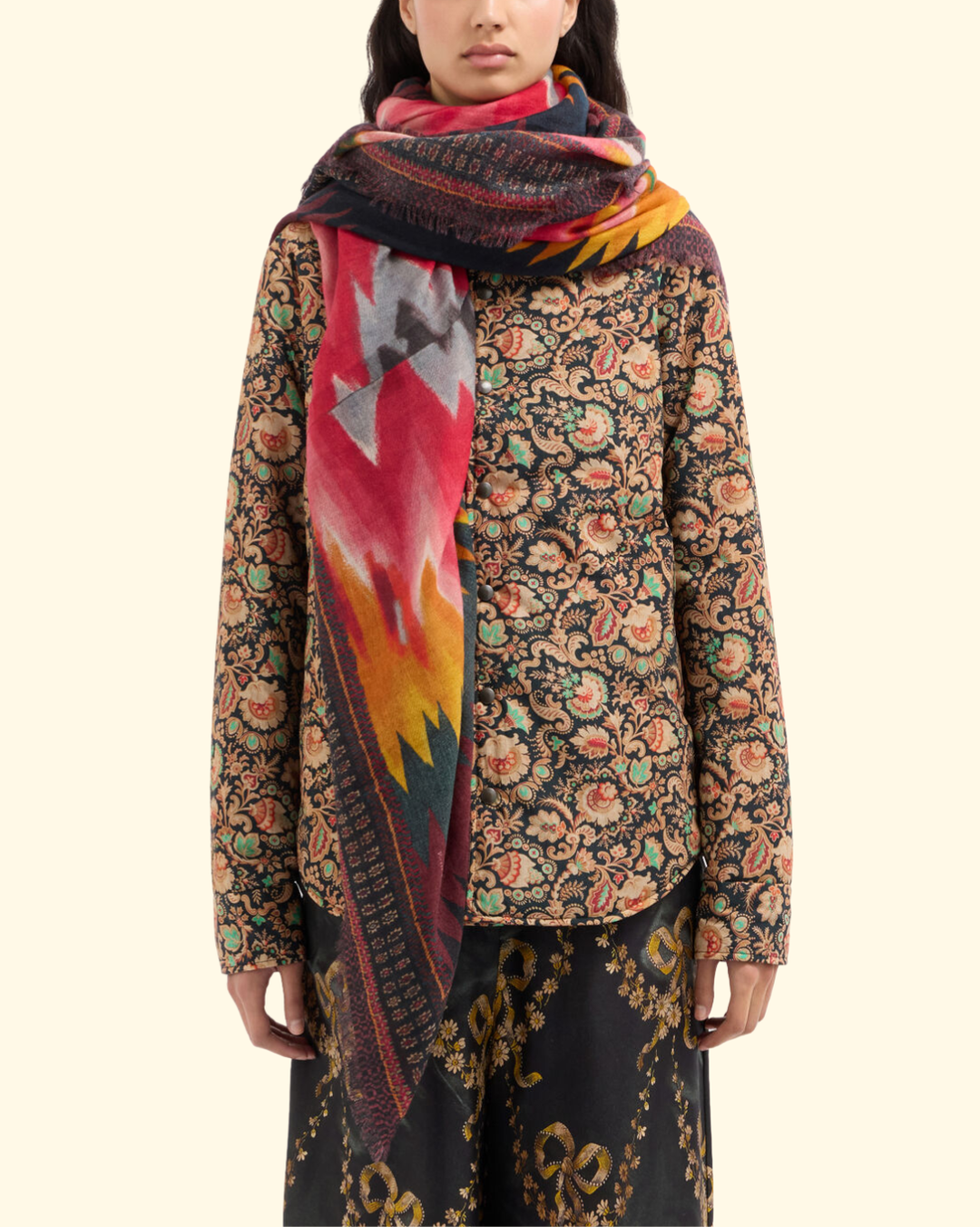 Euclidex Scarf | Ricamo Di Laguna