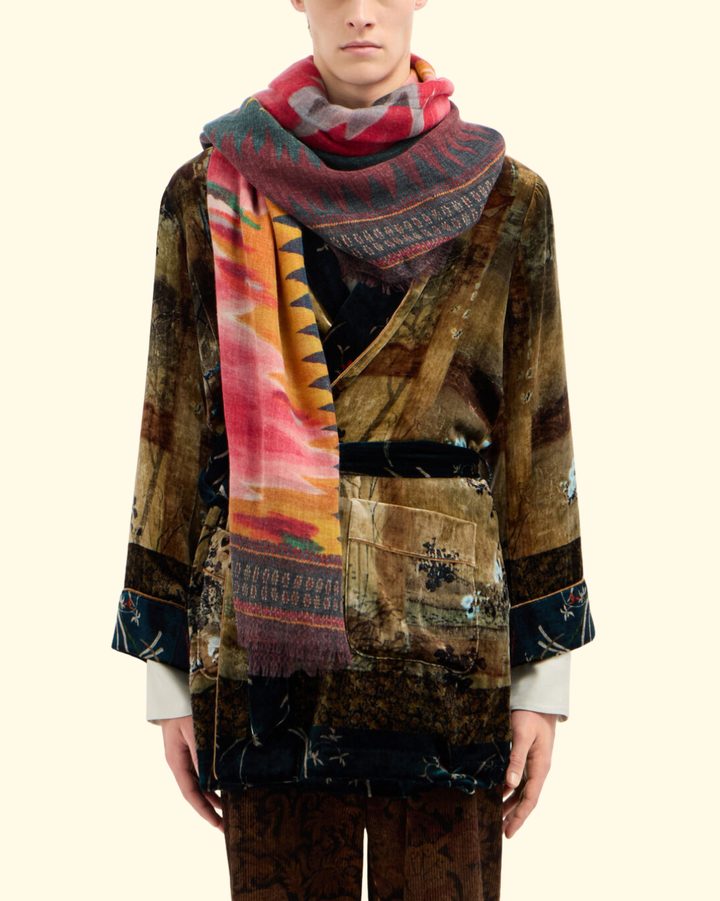 Euclidex Scarf | Ricamo Di Laguna