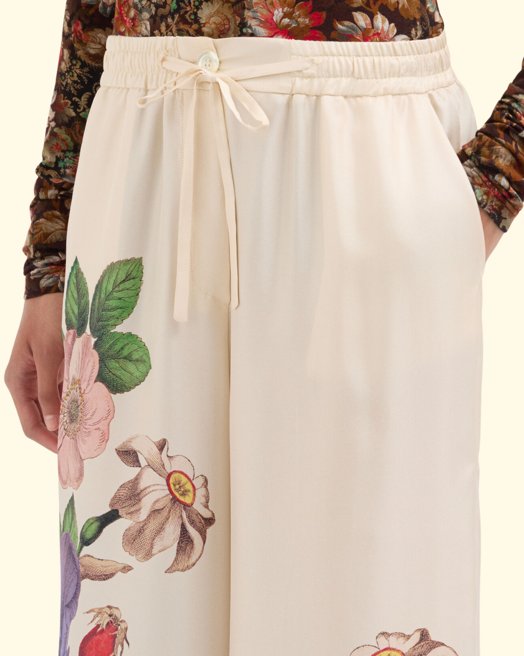 Aloe Trousers | Ventaglio Di Perla