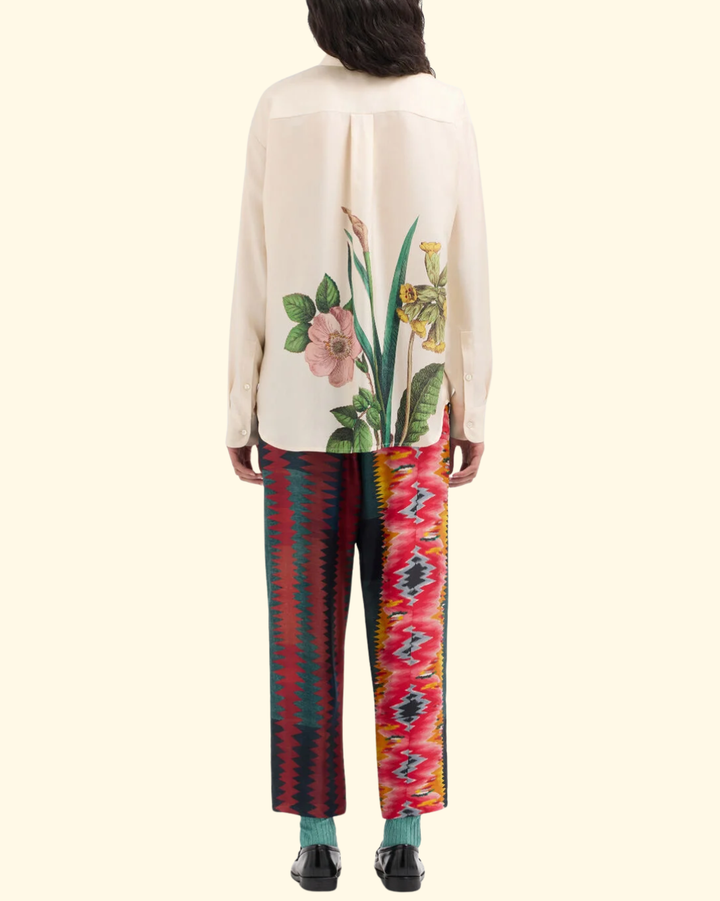 Aloe Long Sleeve Shirt | Iris Su Lino