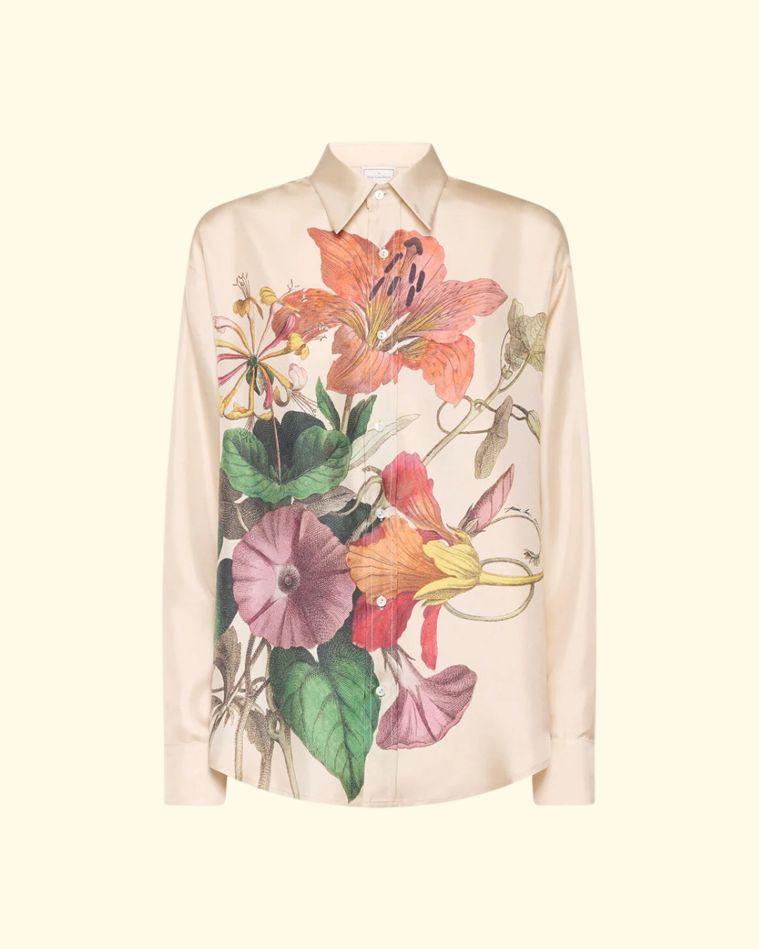 Aloe Long Sleeve Shirt | Serra Di Seta