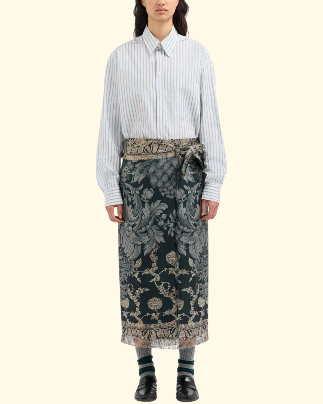 Aloe Wrap Skirt | Paisley Di Cannella