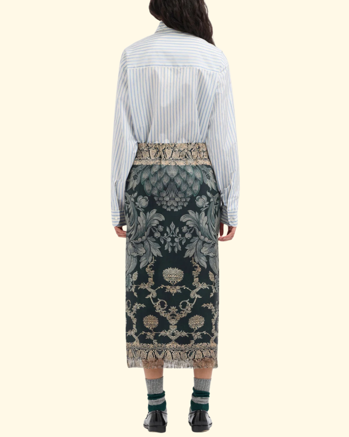 Aloe Wrap Skirt | Paisley Di Cannella