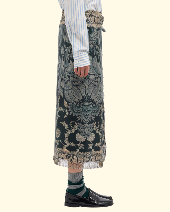 Aloe Wrap Skirt | Paisley Di Cannella