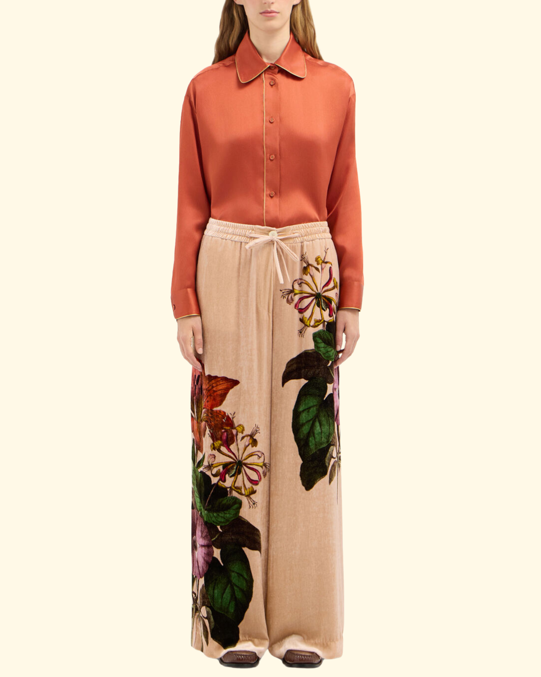 Kandox Trousers | Paisley Di Ossidiana