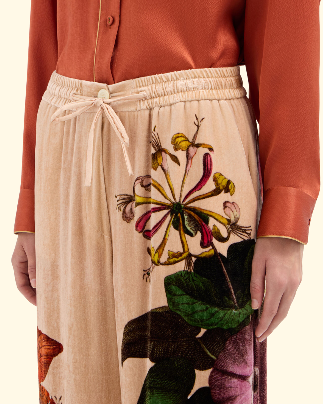 Kandox Trousers | Paisley Di Ossidiana