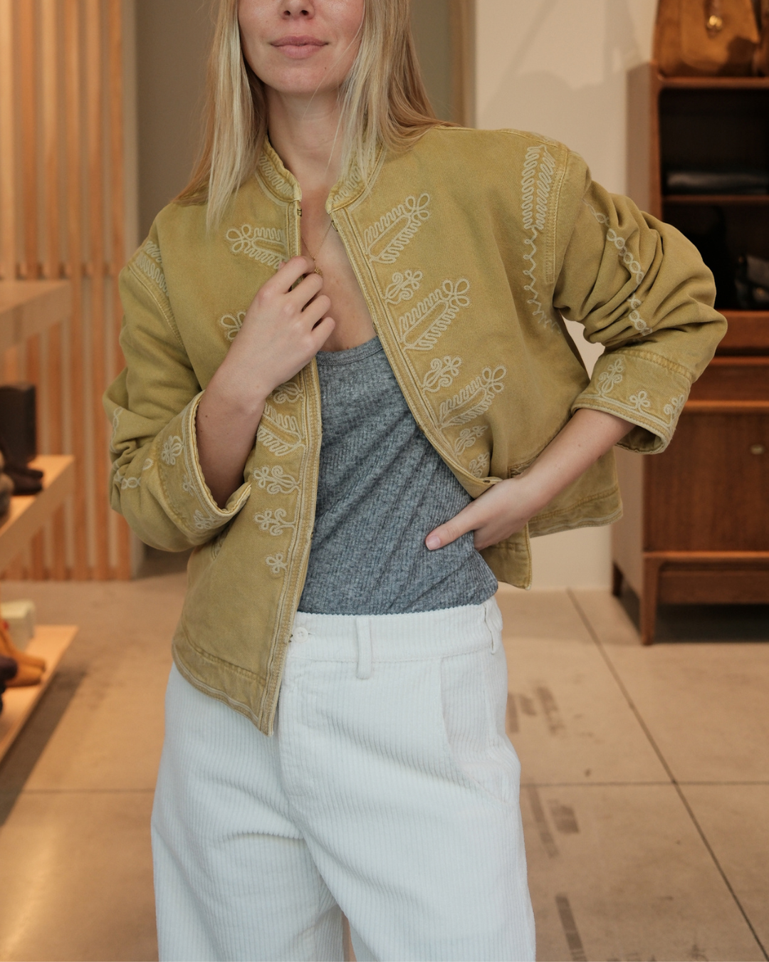 Emalia Jacket | Honey