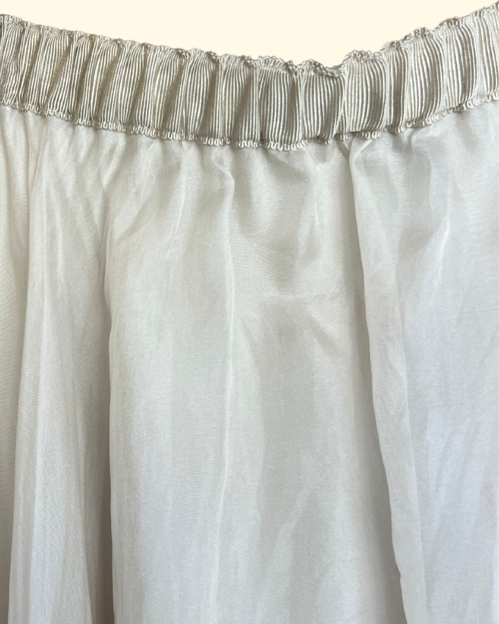 Organza Skirt | Sand