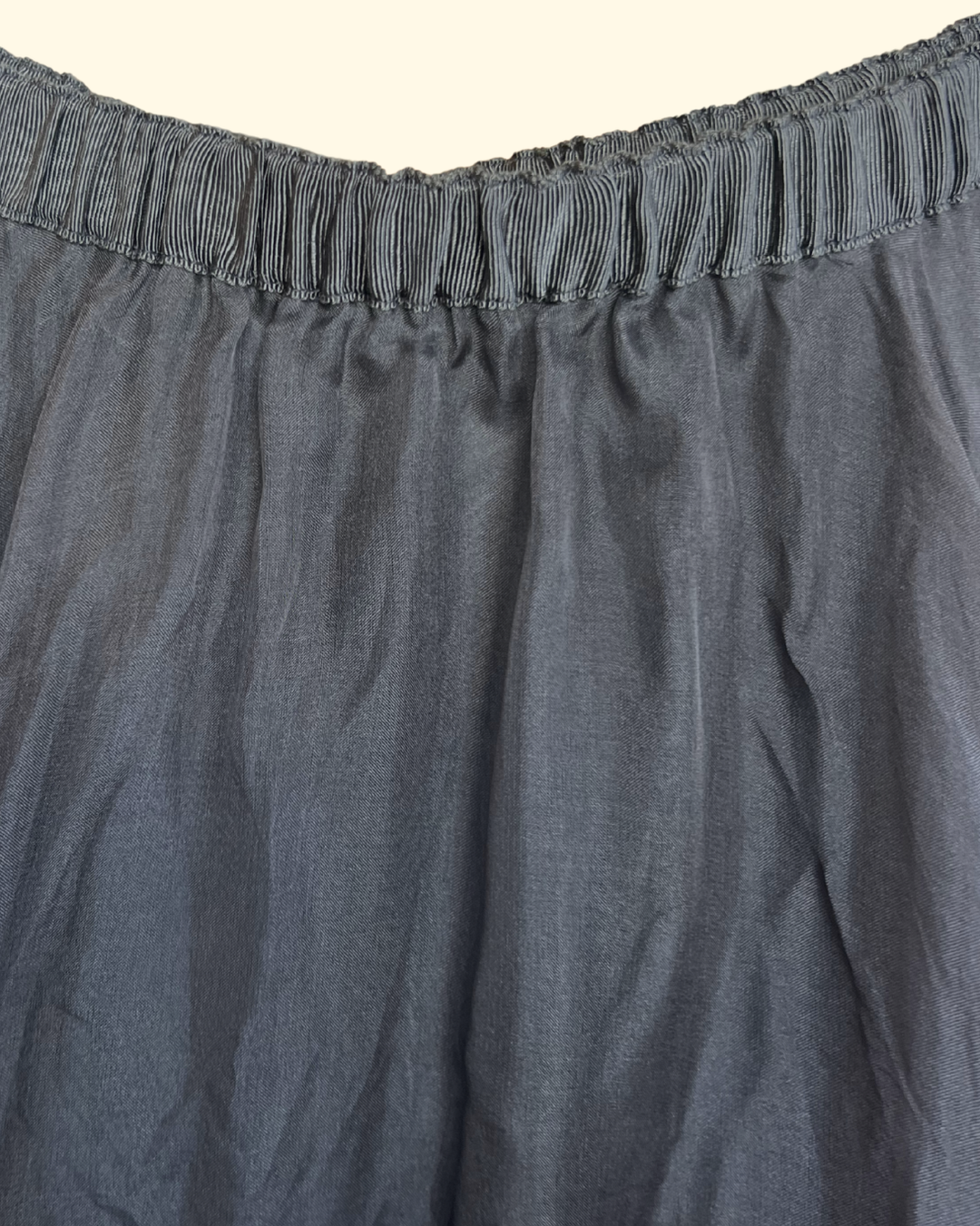 Organza Skirt | Charcoal
