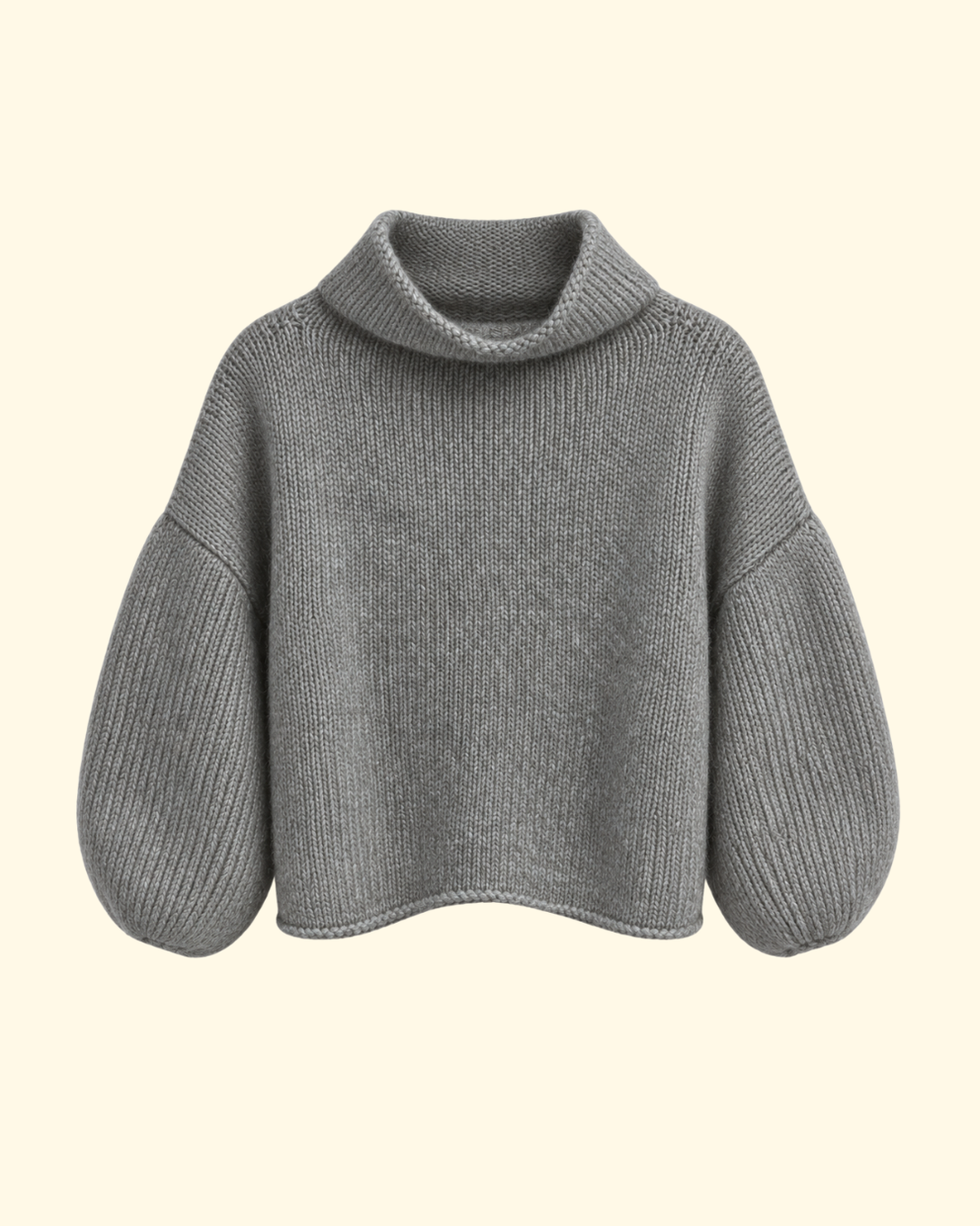 Cashmere Blend Sweater | Charcoal