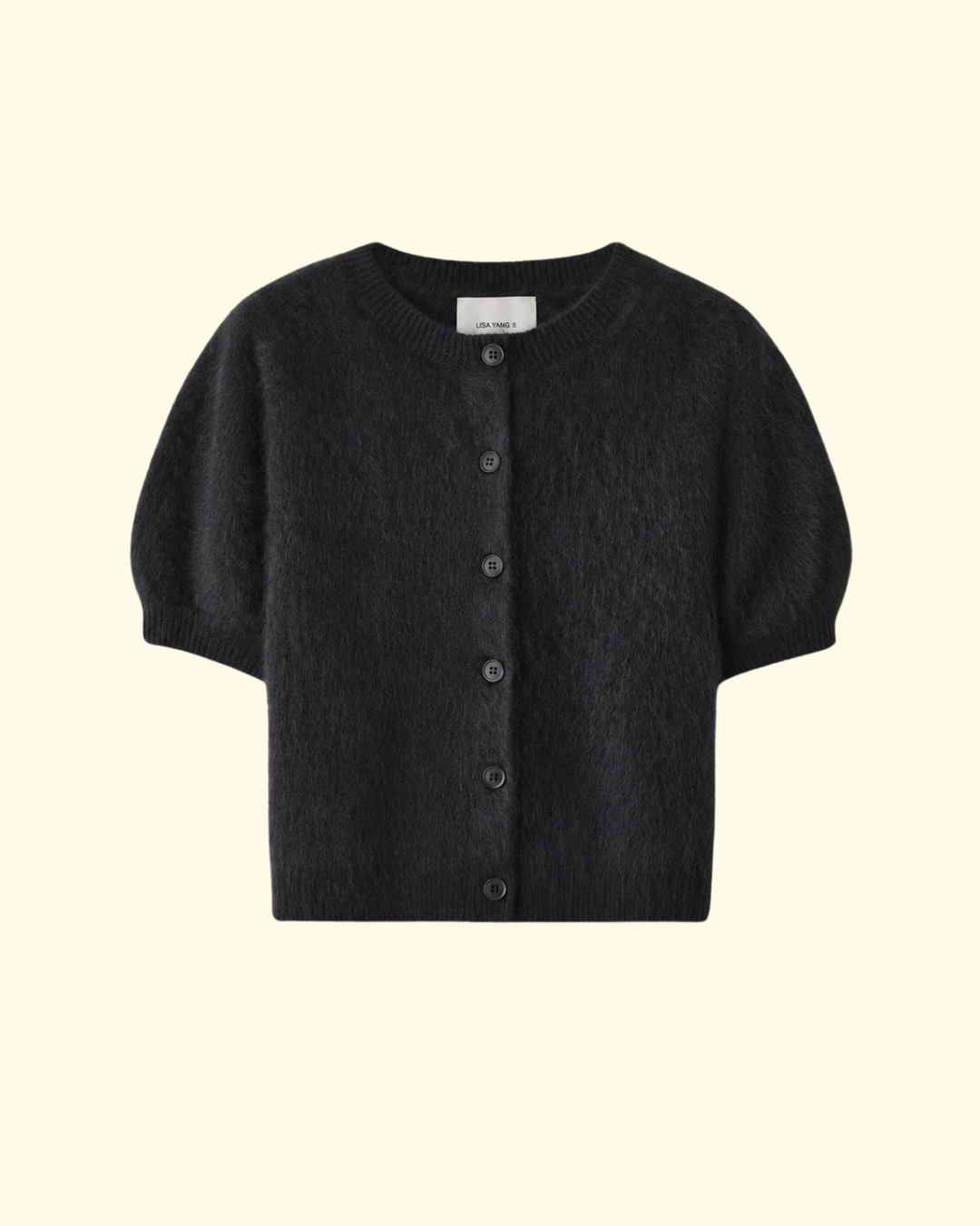 Lucianne Cardigan | Black Brushed