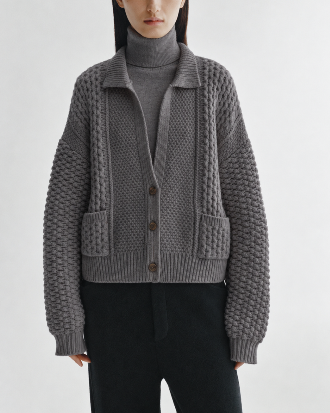 Becs Cardigan | Graphite