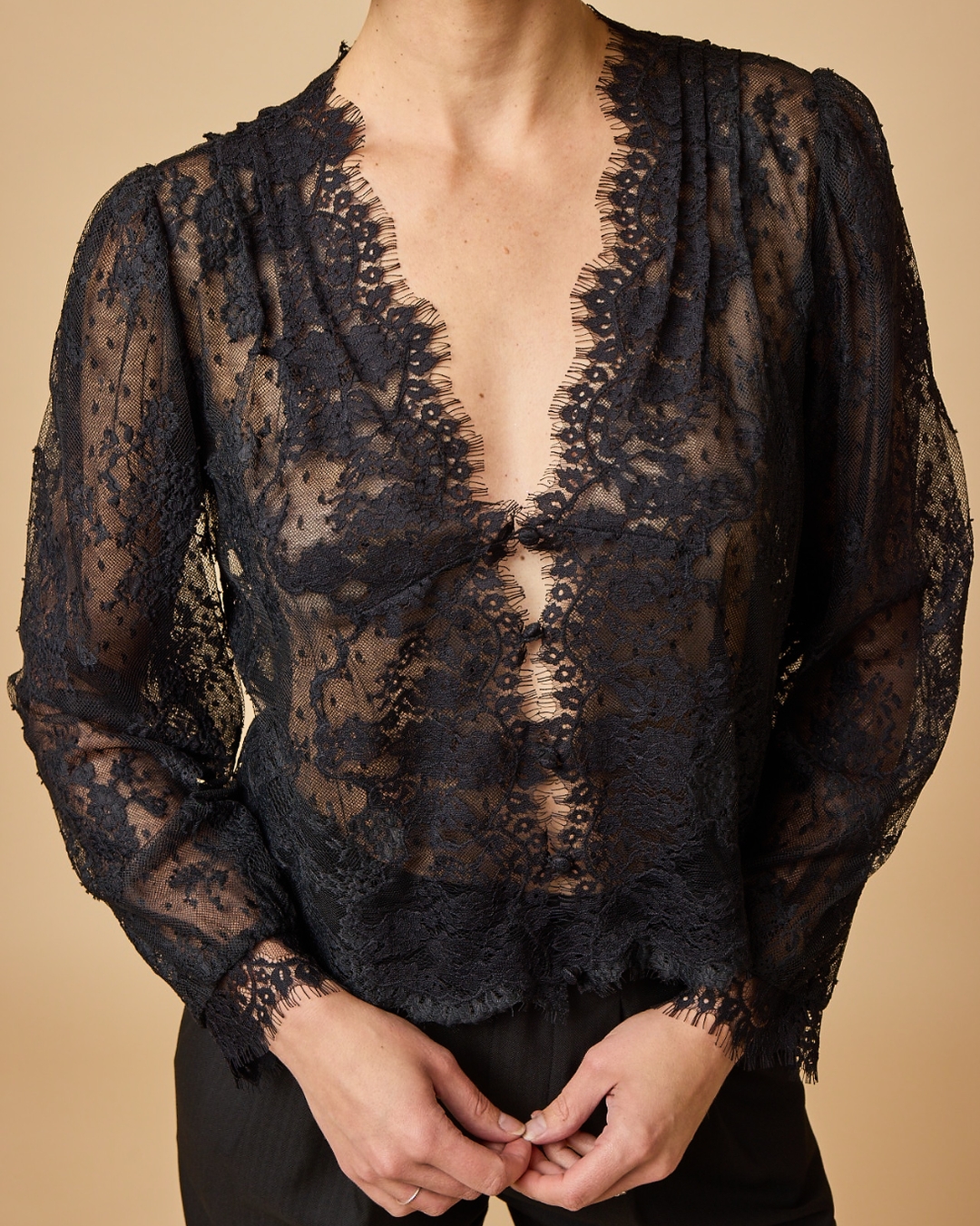 Amaline Top | Black