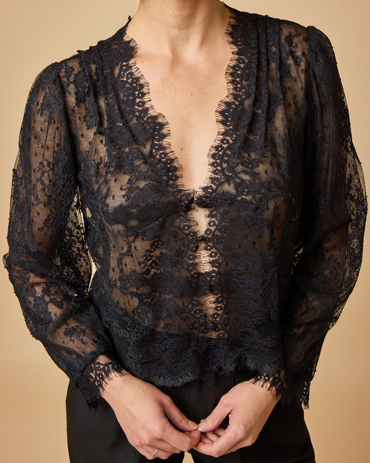 Amaline Top | Black