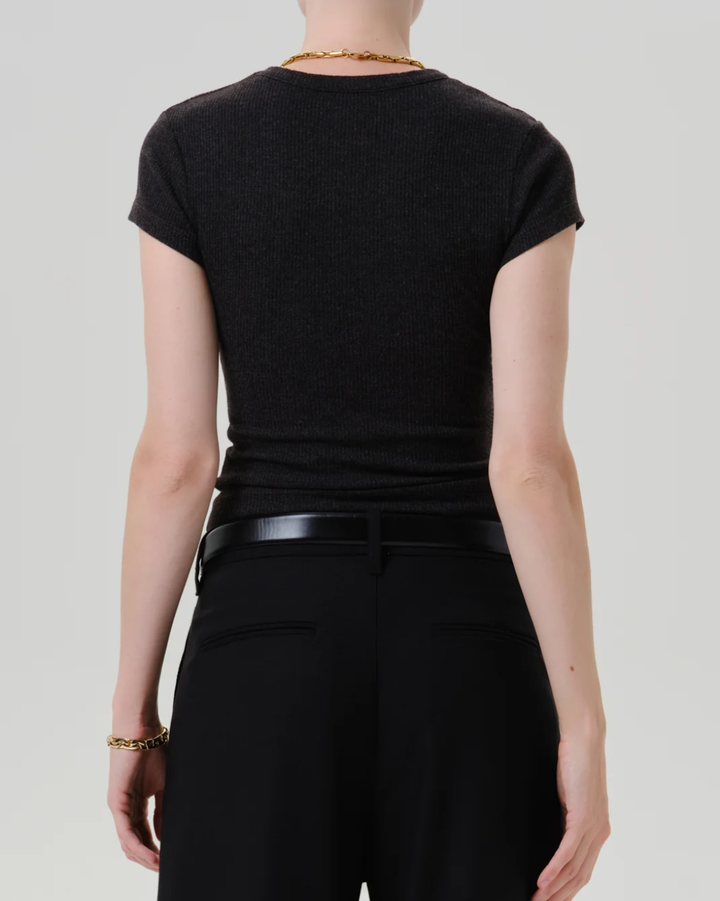 Nello Tee | Heather Charcoal