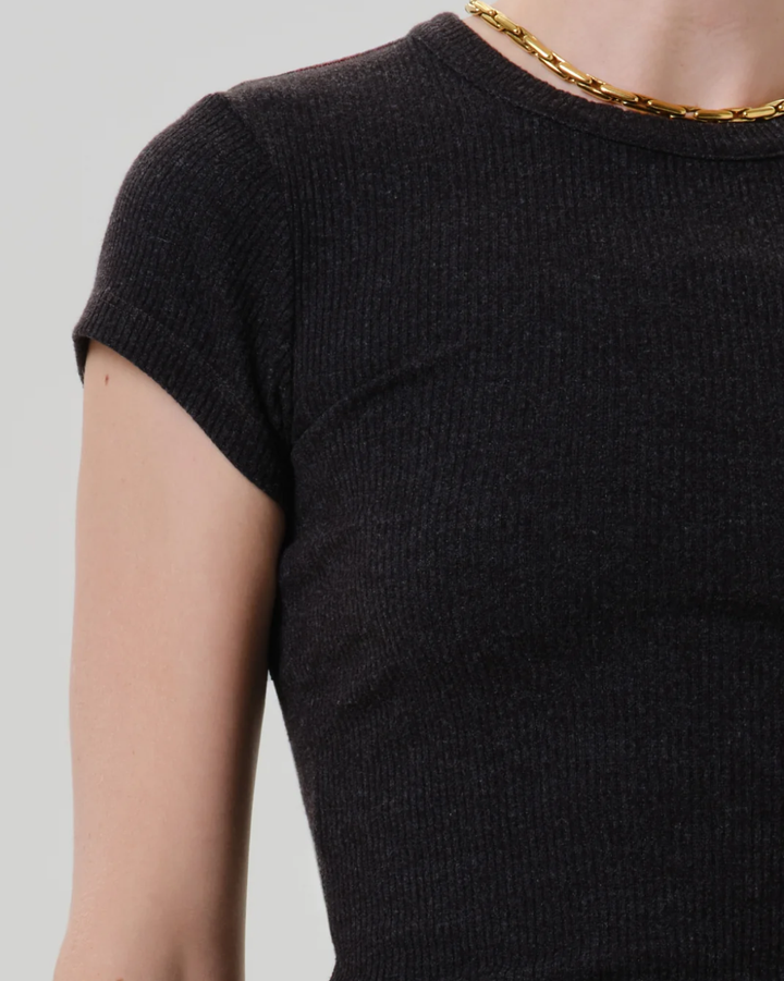 Nello Tee | Heather Charcoal