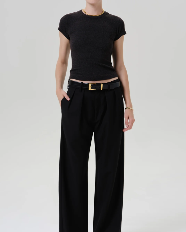 Nello Tee | Heather Charcoal