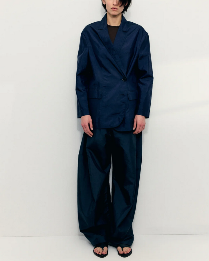 Crispy Nylon Winslow Pant | Navy