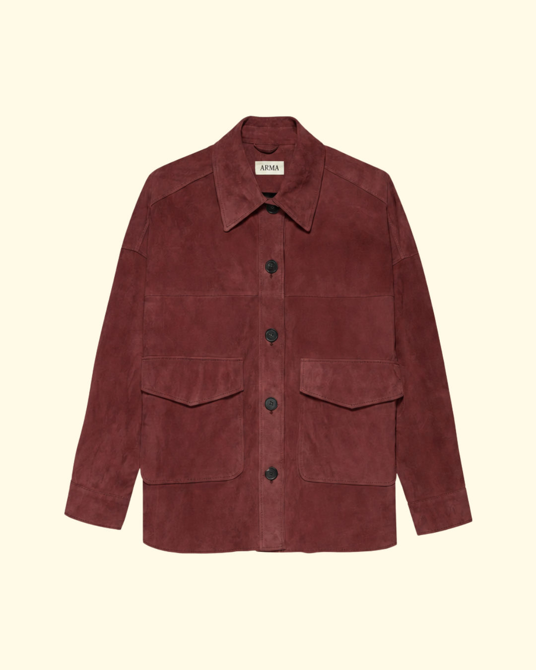 Kaylee Lamb Suede | Mahogany