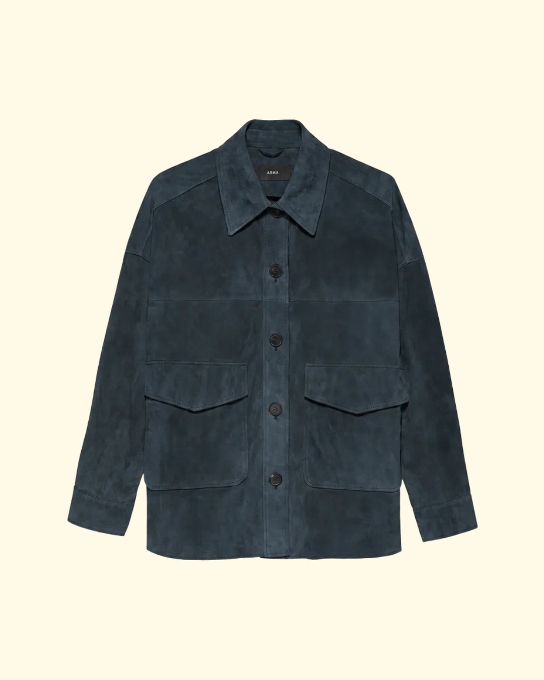 Kaylee Lamb Suede | Dark Navy