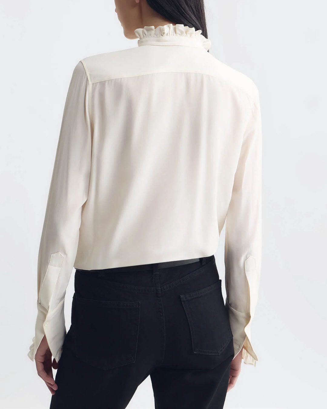 Elio Silk Shirt | Ivory