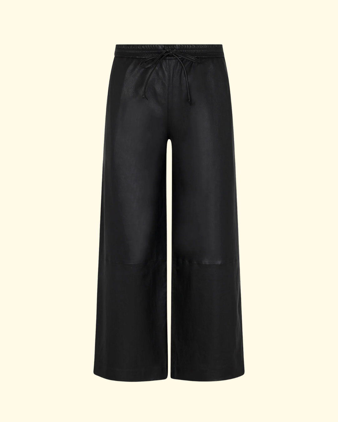 Cropped Baggy Trouser | Black